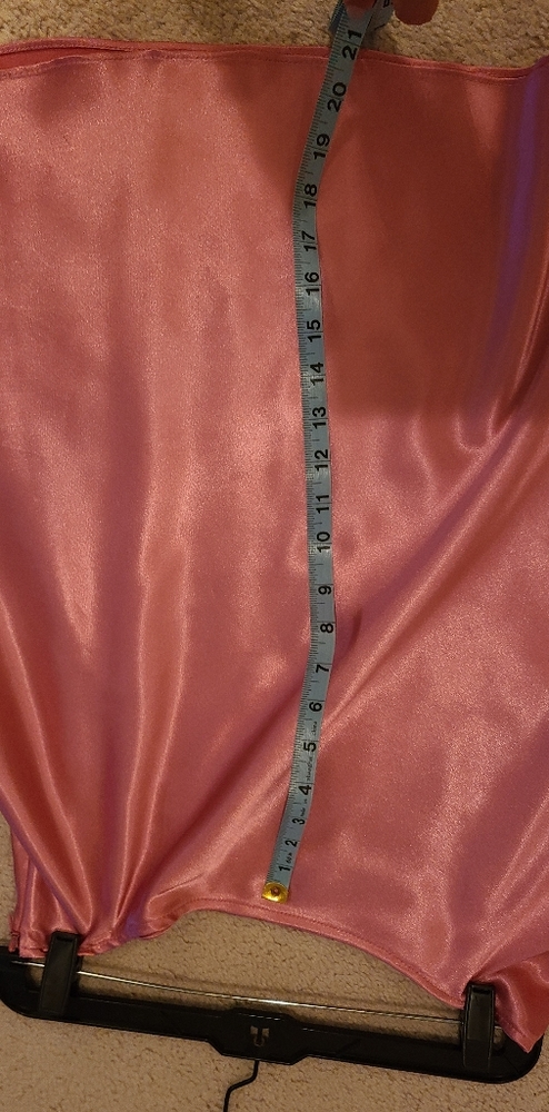 Pink Satin Skirt - Picture 6 of 7